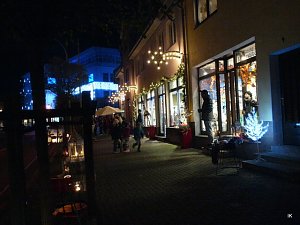 Lichterfest in der Bahnhofstra&szlig;e Leinefelde