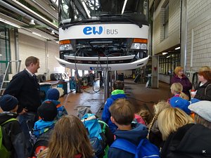 Sicherheitstraining bei EW Bus