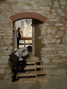 Sanierungsarbeiten auf der Burg