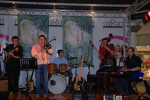 1. Moonlightshopping im Jahr 2009 S&uuml;dharz Galerie Nordhausen.