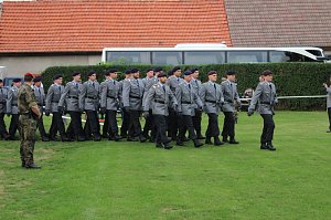 Feierliche Vereidigung in Berka