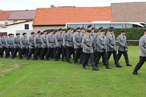 Feierliche Vereidigung in Berka