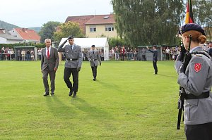 Feierliche Vereidigung in Berka