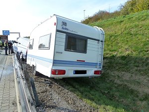 Wohnmobil komplett zerst&ouml;rt