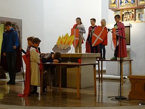 Martinsfeier in Leinefelde