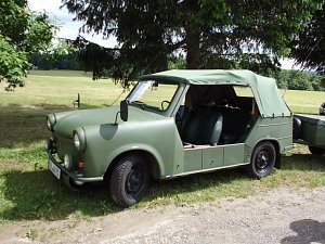 Eigentümer dieser Fahrzeuge (Trabant P 601-A und P 601 -F) ist Hartmut Beyer aus Hainrode.
