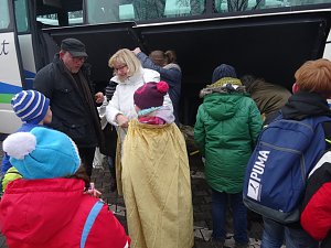 Eichsfelder Sternsinger zum Empfang in der Staatskanzlei