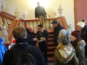 Eichsfelder Sternsinger zum Empfang in der Staatskanzlei