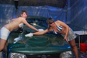 Sexy Autow&auml;sche Party 
