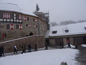 Richtfest auf Burg Scharfenstein