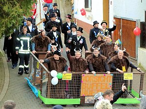 Karnevalumzug in W&uuml;lfingerode