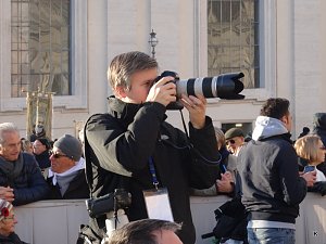 Pater Pio Gebetsgruppen beim Papst in Rom