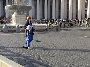 Pater Pio Gebetsgruppen beim Papst in Rom