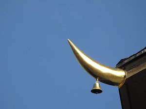 Peter Blei zu Besuch auf Schloss Oranienbaum