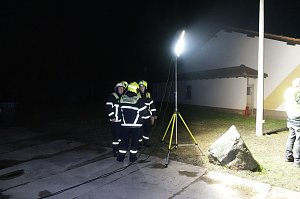 Erdfall auf dem Katastrophenschutzgel&auml;nde