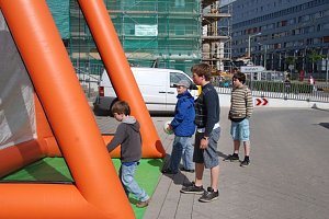 Knax Spielfest bei der Sparkasse