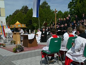 Gottesdienst beim Stadtfest