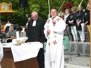 Gottesdienst beim Stadtfest
