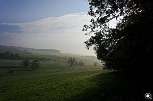 Wanderung im Morgengrauen
