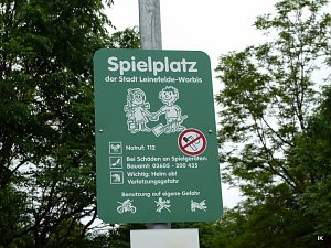 Einweihung Spielplatz Heinestra&szlig;e