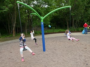 Einweihung Spielplatz Heinestra&szlig;e