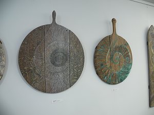Kunst auf Kuchenbrett