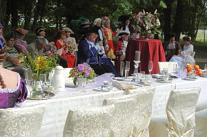 Barockes Gartenfest im Labyrinth