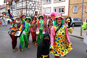 Straßenumzug in Breitenworbis