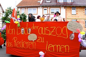 Straßenumzug in Breitenworbis