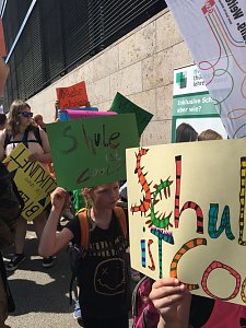 50 Demonstranten kamen aus dem Landkreis Nordhausen
