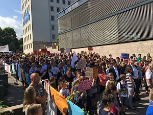 50 Demonstranten kamen aus dem Landkreis Nordhausen