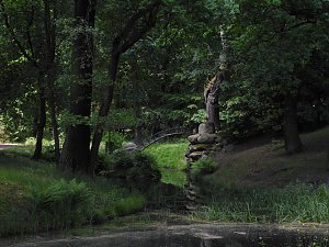 Lustwandeln im Park von Oranienbaum