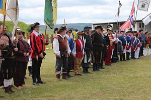 Gro&szlig;e Parade auf dem Dickkopf