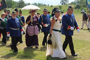 Gro&szlig;e Parade auf dem Dickkopf