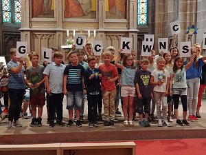 Gottesdienst f&uuml;r 5. Klassen und Schuljahresanfang