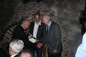 Hohe Auszeichnungen f&uuml;r freiwillige Retter unter Tage