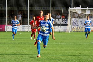 Wacker Nordhausen mit ersten Sieg in einem Heimspiel. 3:0 gegen Meuselwitz im ersten Thüringen-Derby der Saison