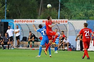 Wacker Nordhausen mit ersten Sieg in einem Heimspiel. 3:0 gegen Meuselwitz im ersten Thüringen-Derby der Saison