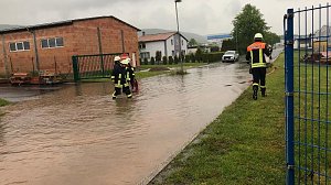 Feuerwehrseinsatz nach Starkregen