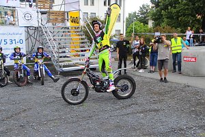 Motorrad-Trial Wettbewerb 