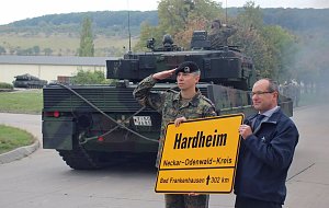 Panzerkompanie in Bad Frankenhausen verabschiedet 