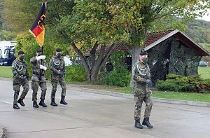 Kommandeurswechsel beim Panzerbataillon 393 "Th&uuml;ringer L&ouml;we" in der Kyffh&auml;user Kaserne Bad Frankenhausen statt....