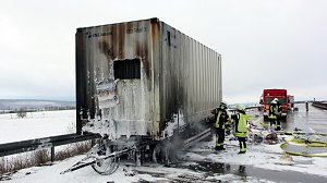 Löscharbeiten A38
