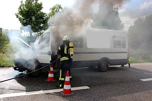 Fahrzeugbrand 