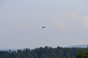 Gro&szlig;einsatz bei Mackenrode nach vermeintlichen Flugunfall