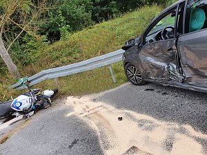 An der Unfallstelle