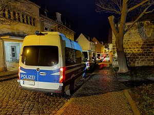 Auf dem Quedlinburger Weihnachtsmarkt