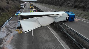 Unfall auf der A38
