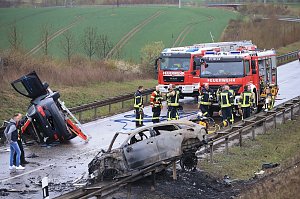 Unfall bei Bad Langensalza 