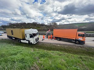 Auffahrunfall auf der Autobahn